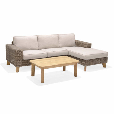 LifestyleGarden Bahamas - Left Hand Chaise Lounge Set