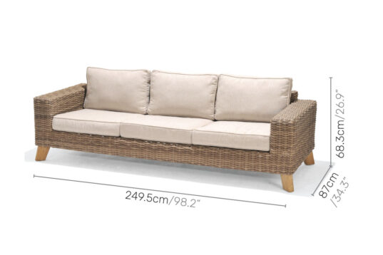 Bahamas 3 seater sofa