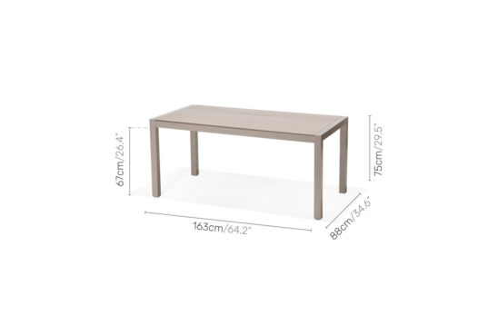 MORELLA DINING RECT TABLE