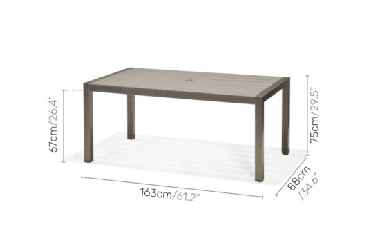 SOLANA DINING RECTANGULAR TABLE