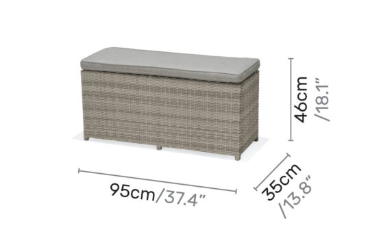 LifestyleGarden Aruba - Bench (Dimensions)