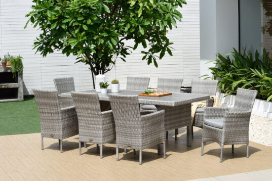 LifestyleGarden Aruba - Rectangular Dining Set