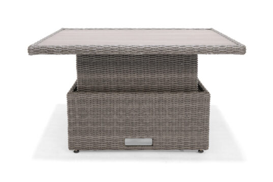 LifestyleGarden Bermuda Dark - Lift Square Table