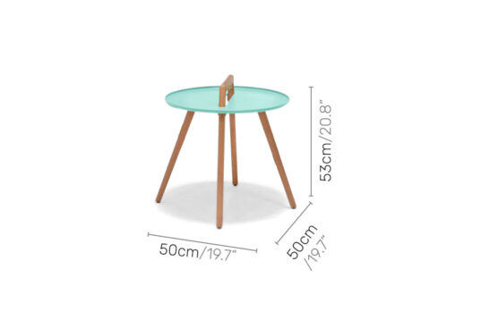 LifestyleGarden Nassau - Side Table (Mint Green)