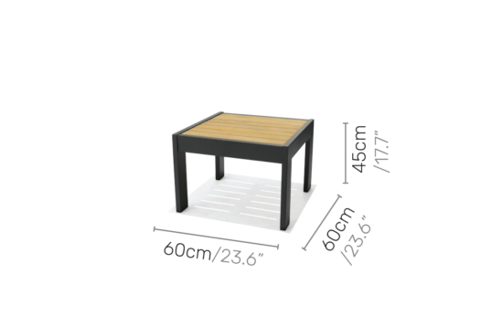 LifestyleGarden Palau - Coffee Table (Dimensions)