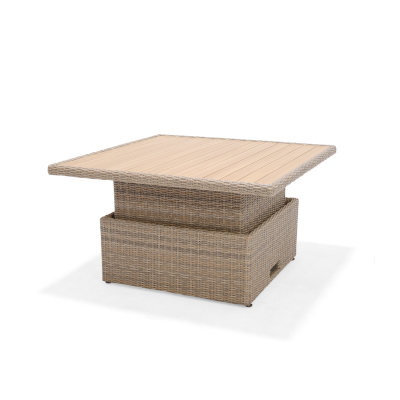 LifestyleGarden Bermuda Light - Lift Square Table