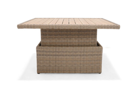 LifestyleGarden Bermuda Light - Lift Square Table