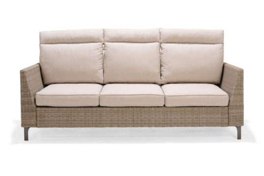 LifestyleGarden Bermuda Light - High Back 3 Seater Sofa